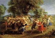 Peter Paul Rubens A Peasant Dance Germany oil painting artist